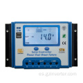 Controlador de carga solar PWM de 30a 12V/24 V con pantalla